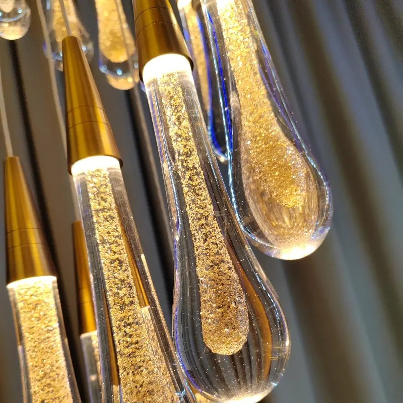 certifiedA Variety Of Water-drop-shaped Crystal Chandeliers Are Combined For Multi-headed Villas, Living Rooms And Staircase ChandeliersPKR 6,298 off shippingDelivery by 23 DecReorder rate 20%