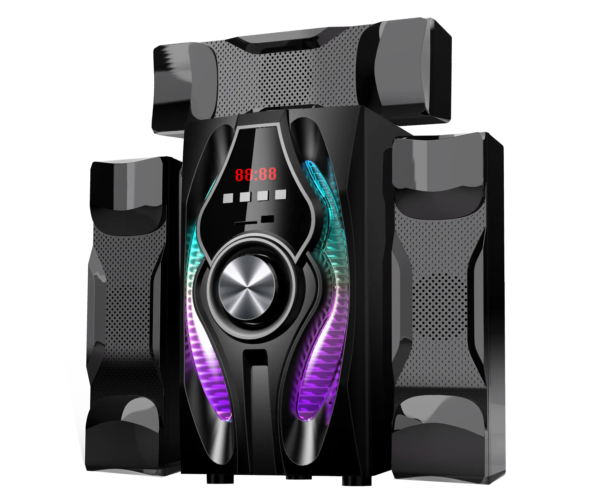 certifiedAILYONS Double Pair Power Sound Set Home Theater Active Speaker SystemReorder rate 20%