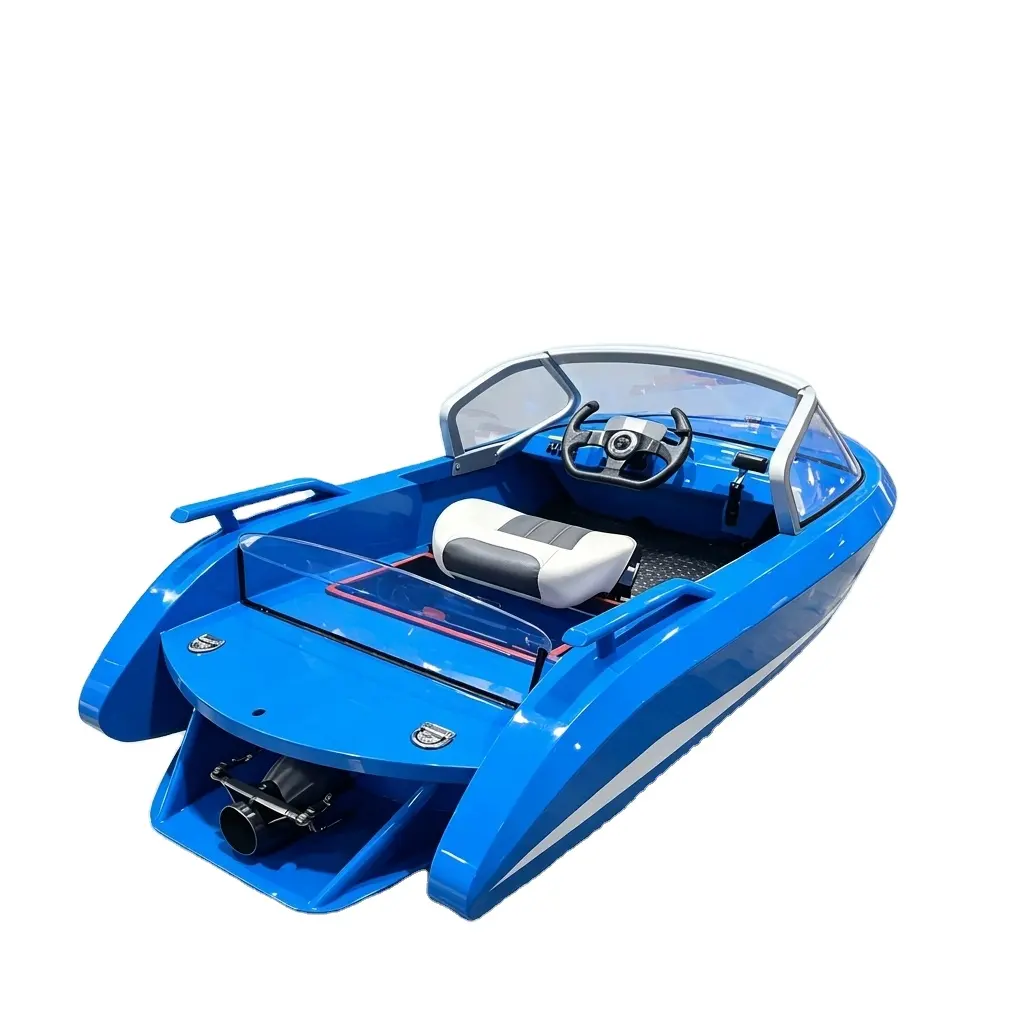 certifiedAmusement Park Water Kart Jet Boat Single Double Seat Fast Charge 360 Silent Tourist Attraction Factory DirectReorder rate 33%