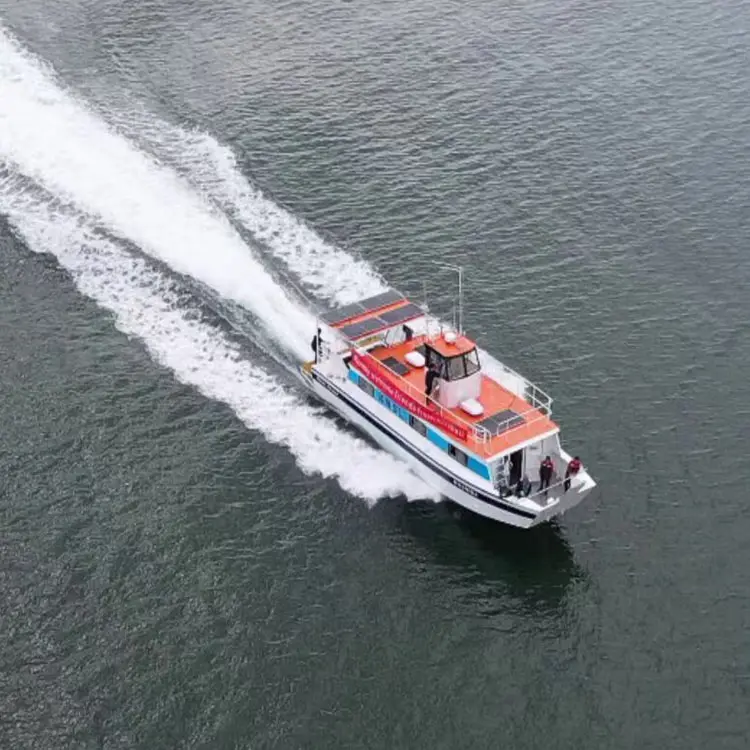 certifiedCE Certified 15m Aluminum 50 Passenger Ferry Passenger Boat with diesel Inboards, Aluminum Boat