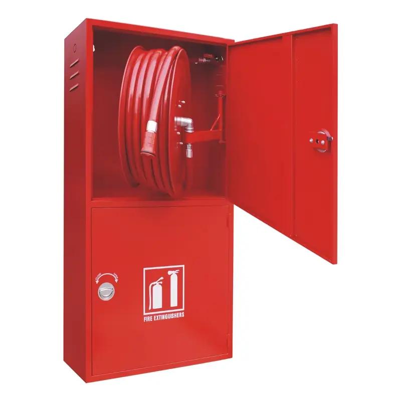 certifiedCustomized Wall-Mounted Fire Protection System Sprinkler System Hose Reel Cabinet Fire Extinguisher Safety Box