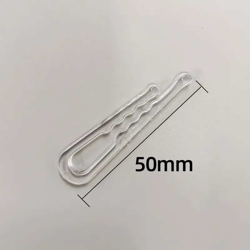 certifiedFactory Custom Durable Eco-Friendly Anti-Slip U-Shaped Suspender Clips for Shirts Luxury Garment Fasteners Universal Packing POM