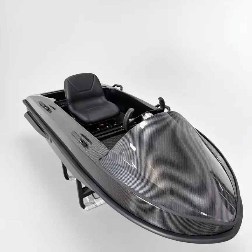certifiedFamily-Friendly Electric High Speed Racing Jet Ski Boat-2 Persons ABS Material 2.4m LengthReorder rate 33%