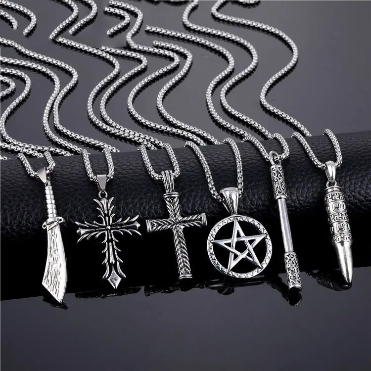 certifiedFashion Hips Hops Necklace, Stainless Steel Chain Alloy Pendant Necklace Men, Valentine's Day Gift for HimPKR 6,298 off shippingDelivery by 23 DecReorder rate 17%