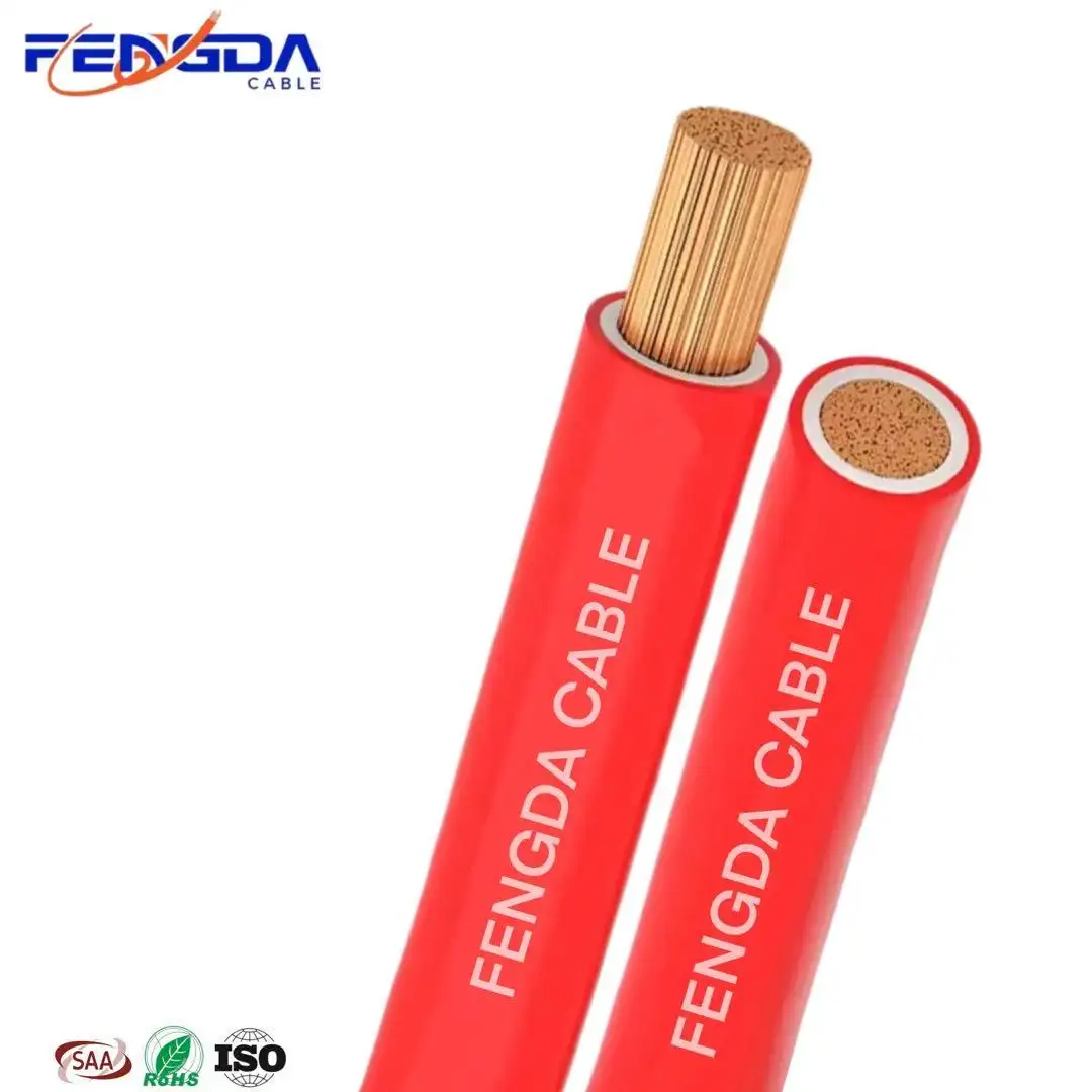 certifiedFengda AS/NZS 5000.1 X-HF-110 Bare Copper Elastomer Single Core Flex Cable 35mm 50mm 70mm 240mm Elastomer Cable