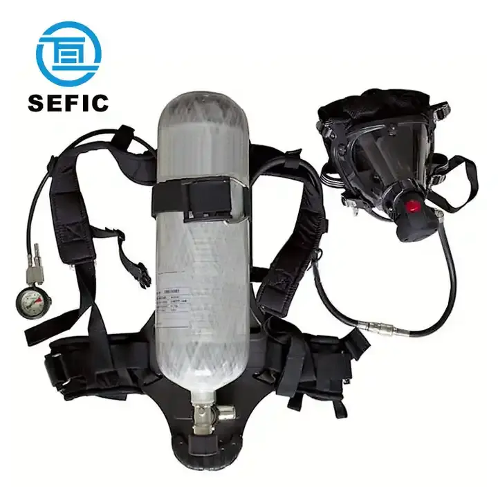 certifiedGood Quality Breathing Apparatus Scba Fire Fighting Equipment Carbon Fiber CylinderReorder rate 18%