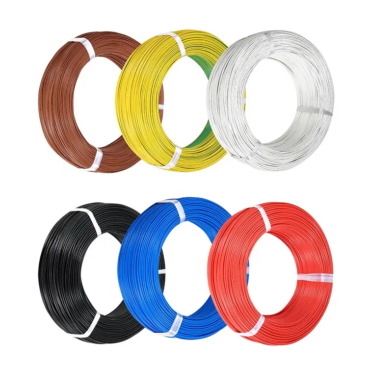 certifiedHigh Temperature Silicone Wires Cables UL 1 2 4 6 8 10 12 14 16 18 20 22 24 26 28 AWG Electric Wire