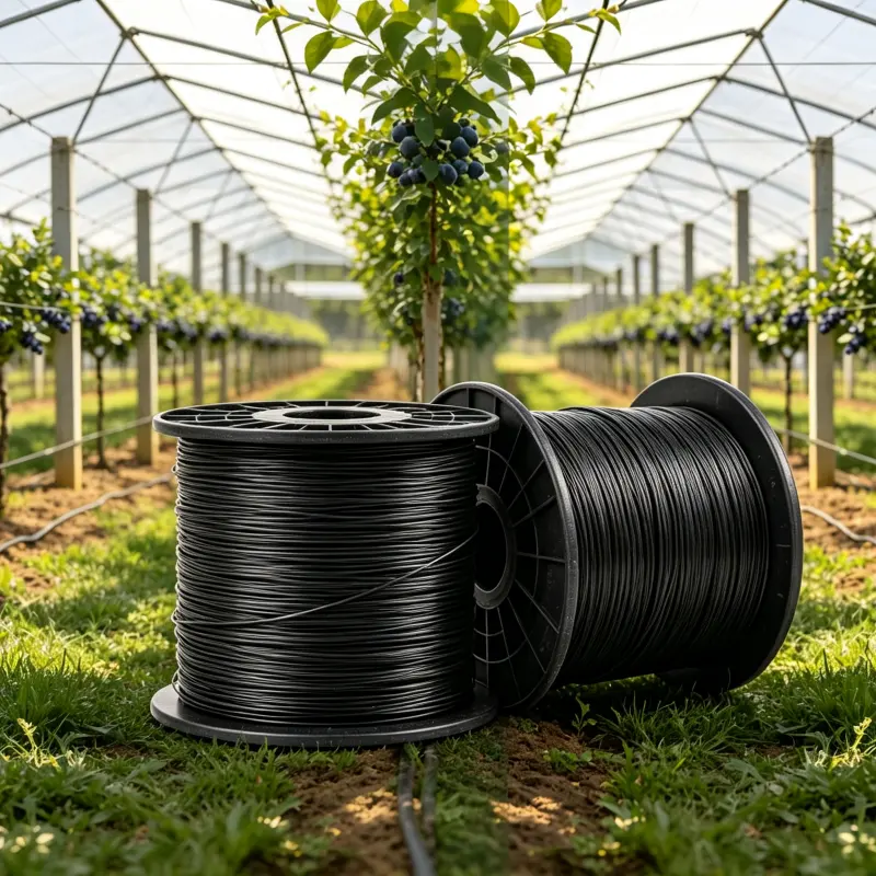 certifiedHilo De Poliester PET Para Agricultura, Alta Resistencia Con Proteccion Uv, Para Parreirais De Arandanos, Uvas Y MaracuyaReorder rate 17%