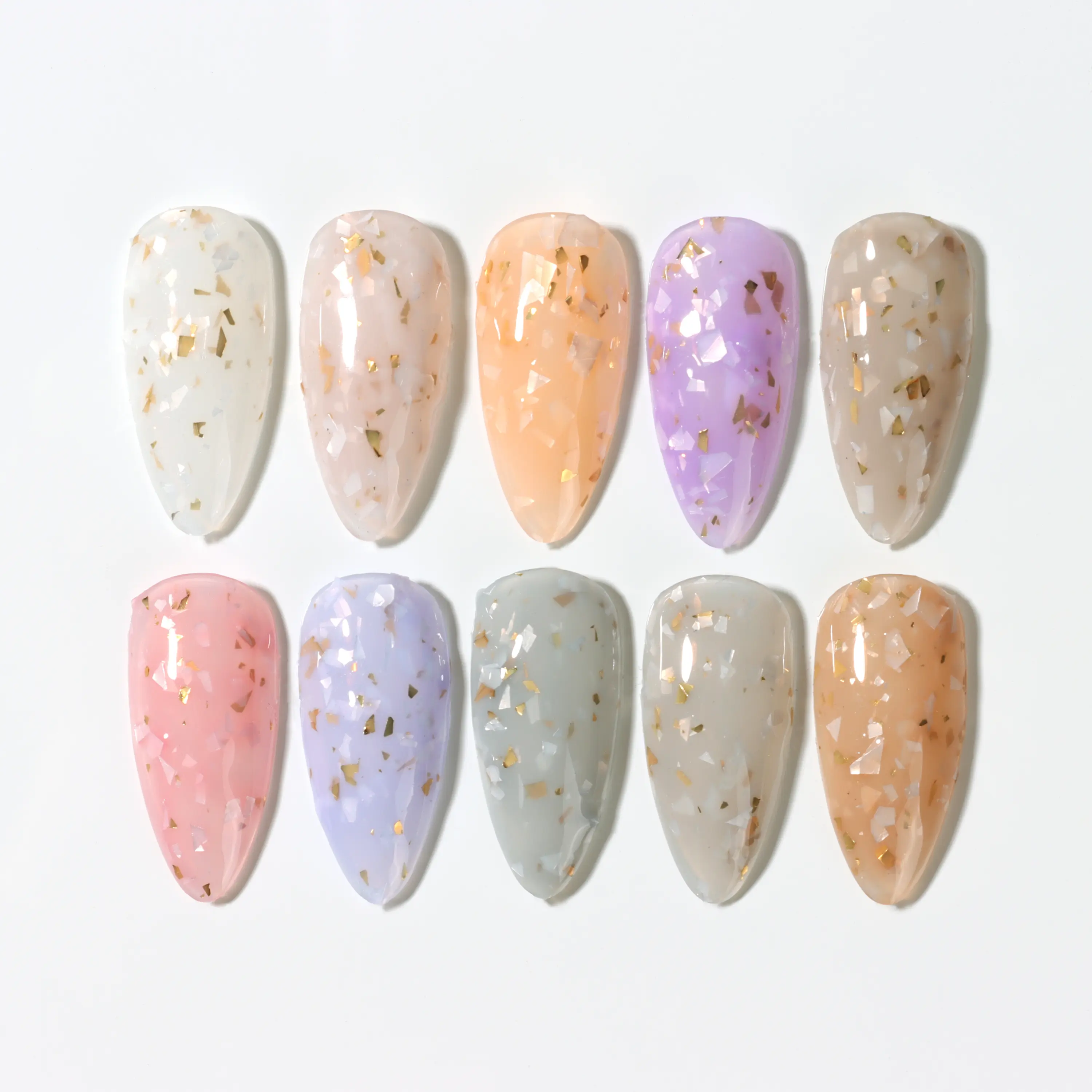 certifiedNail Supplies Wholesale Glaze Gold Gel Polish for Nail Gel Polish OEM Private Label Uv Gel 10 Colors180-day lowest pricesReorder rate 30%