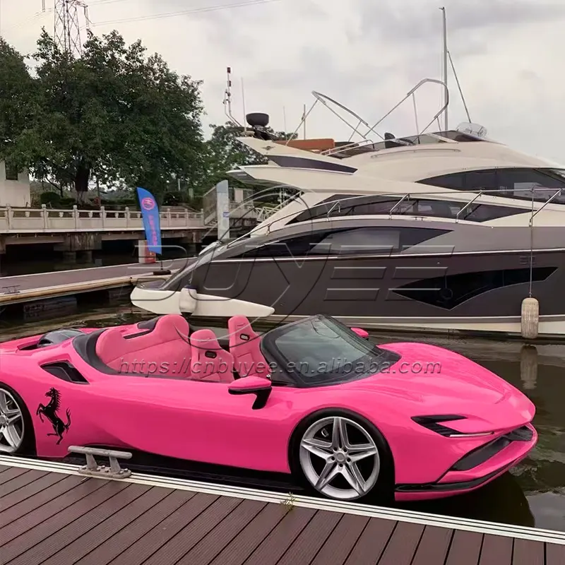certifiedNew Arrival High-Speed 4-5 Seats Jet Ski Boat 4.7M/15.4ft Super Car Gasoline Engine Made Durable Fiberglass for Sea Ocean UseReorder rate 66%
