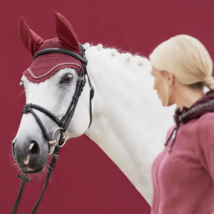 certifiedNew Horse Care Products Super Comfort Horse Fly Mask With Ears Uv Protection for HorseReorder rate 63%