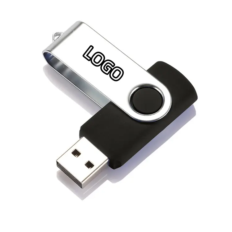 certifiedPromotional Gift Gadget Metal Swivel Usb Flash Drive 8GB 16GB 32GB 64GB Custom Logo Usb Memory Pendrive180-day lowest pricesReorder rate 37%