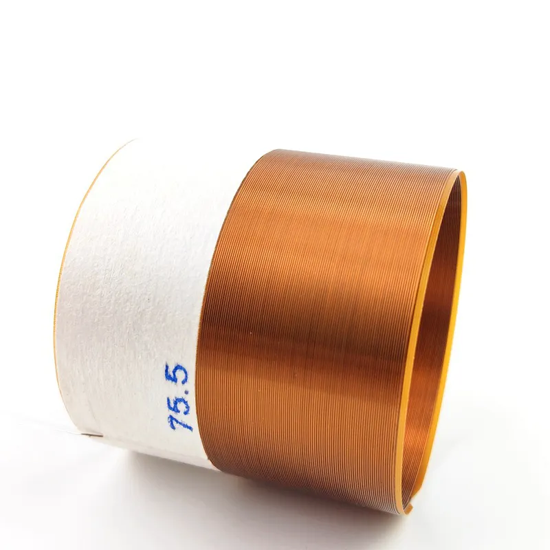 certifiedUSA Market 3 Inch Flat Copper Wire Speaker Voice Coil