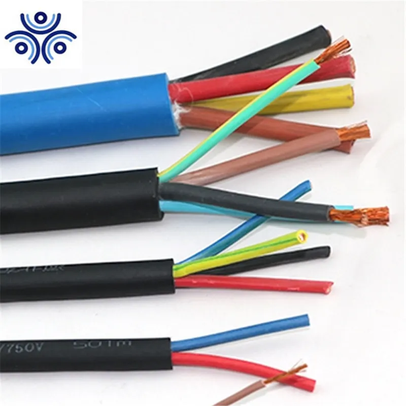 certifiedVDE Certificates 450/750v H07RN-F Flexible Copper Rubber Cable 3x1.5 3x2.5MM2Reorder rate 20%