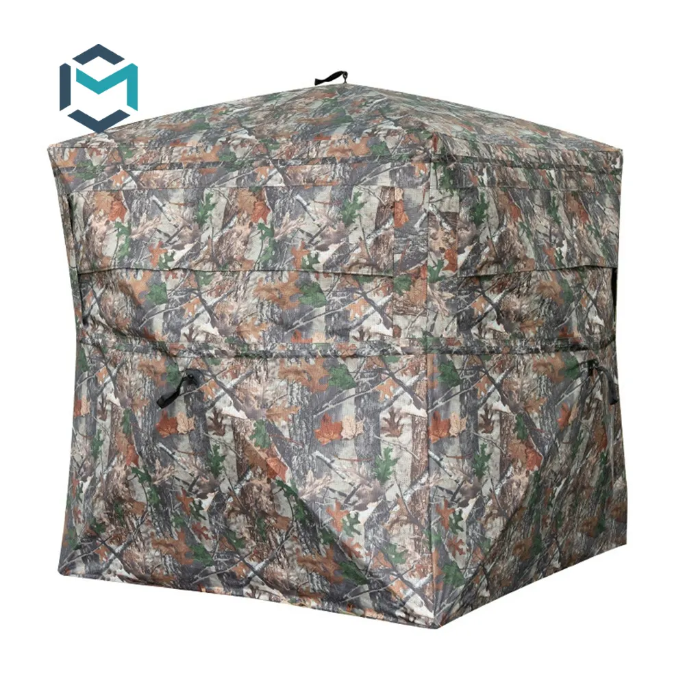 CHENYUE Camouflage Wild Birding Hunting Tent Ultralight Fiberglass Quick Open Automatic Popup Outdoor Hunting Tent
