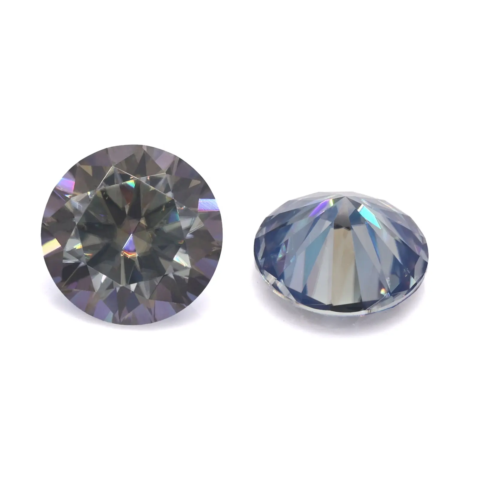 China Factory Price Real Moissanite 5.5-11mm Dichroic Gray Color Moissanite Stone Gray Moissanite StonePKR 6,298 off shippingDelivery by 23 DecReorder rate 59%