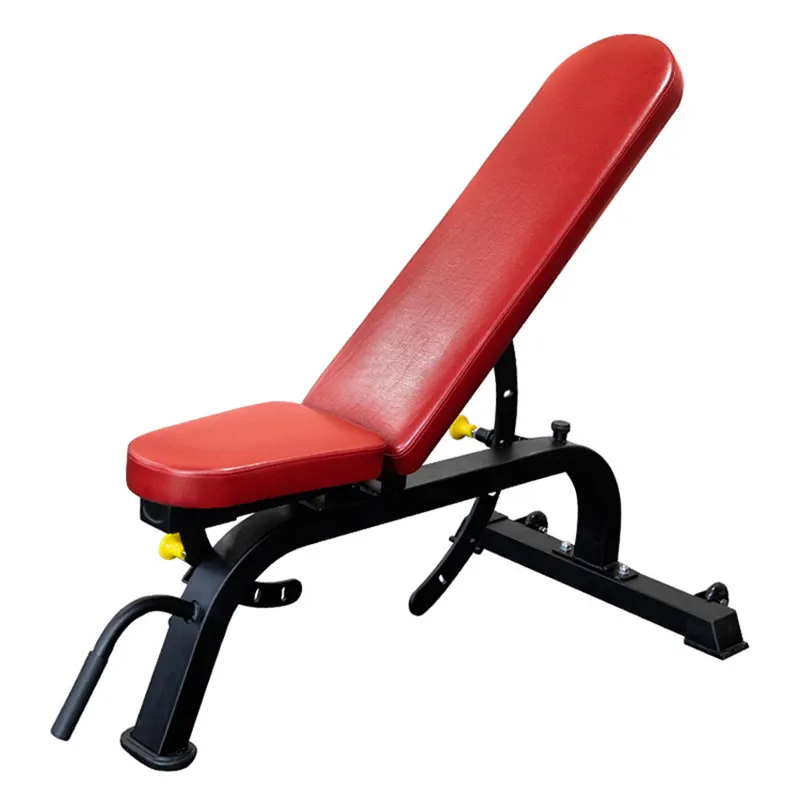 Commercial Gym Equipment Adjustable Cardio Strength Training Exercise Men Gym One Piece Incline Flat Weight Bench Press