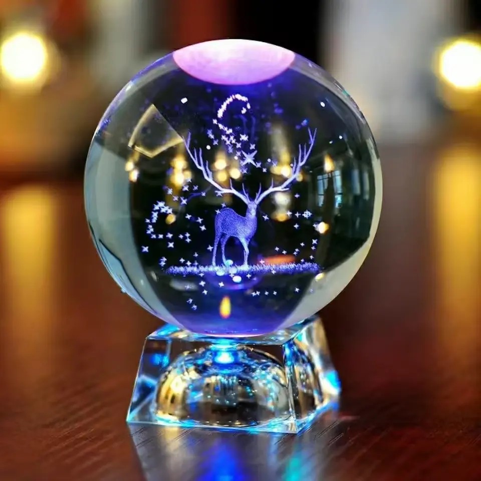 Cross Border Hot Sell K9 Crystal Blank Glass Ball 3D Laser Engraving Home Crystal Ball DecorationPKR 6,298 off shippingDelivery by 23 DecReorder rate 15%