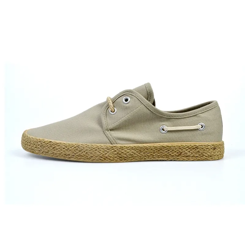Custom Made Men Walking Style Low Top Canvas Shoes Summer Espadrilles Vulcanized Casual Shoes