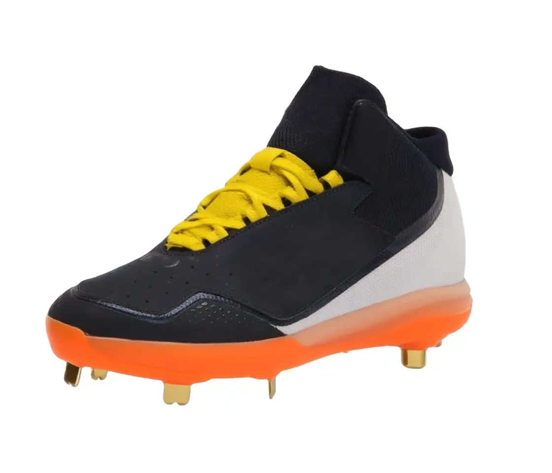 Custom New Design Factory Children's Spring Tpu Cleats Spike Rubber Profecional Onli Baseball ShoesReorder rate 25%