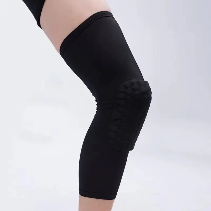 Custom Nylon Spandex Honeycomb EVA Running Lightweight Anti-slip Knee Pads Protective Compression Long Leg Sleeve Custom LogoPKR 6,298 off shippingDelivery by 16 DecReorder rate 22%