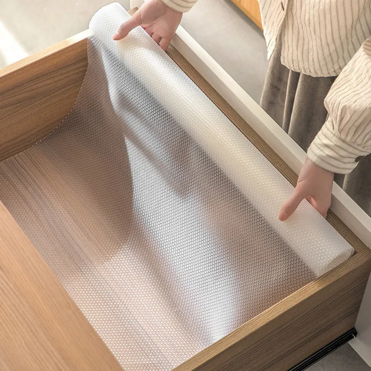Custom Oem Anti slip Refrigerator Mat Waterproof Eva Cabinet Drawer Shelf Liner for KitchenReorder rate 33%