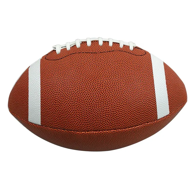 Custom Print Logo Composite PU Leather Official Size Training American FootballPKR 6,298 off shippingDelivery by 23 Dec