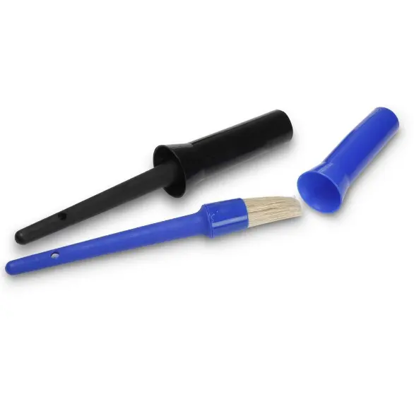 Customize Plastic Horse Hoof Oil Brush with Container