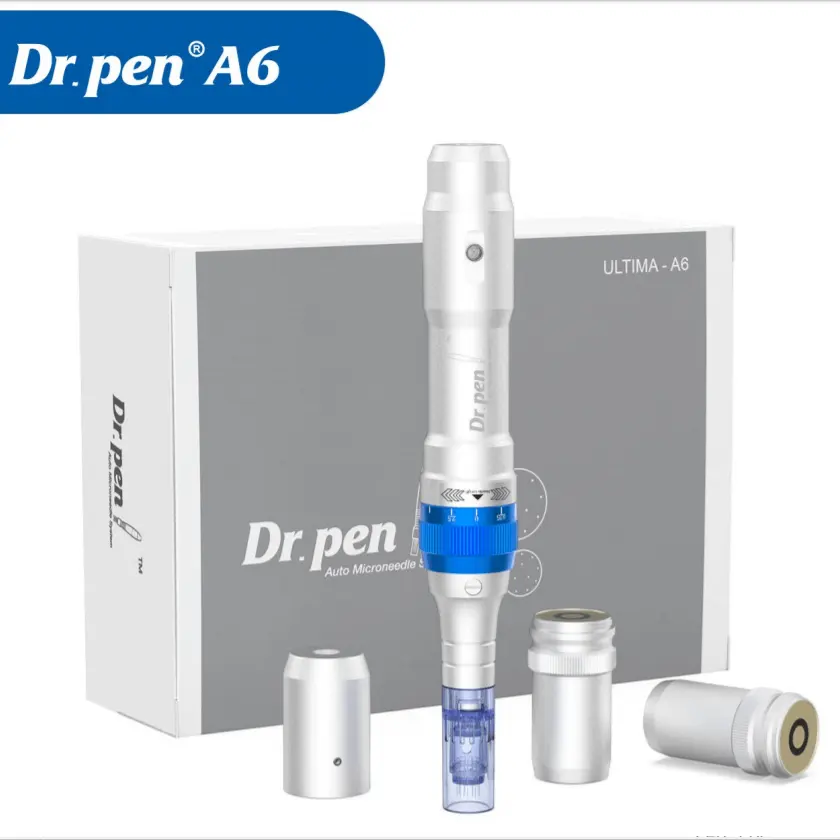 Dropshipping Professinal Oem Derma Auto Microneedling Stamp Pen Derma Pen A6