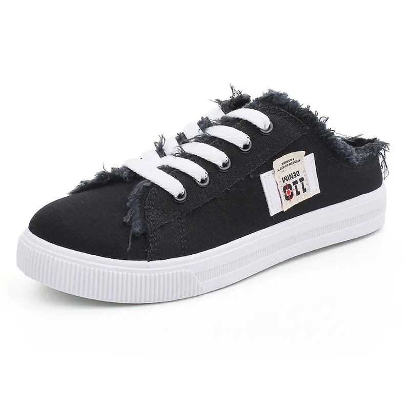 EACH Canvas Shoes New Women's 2023 Summer Small White Shoes Flat Bottom Board Shoes Loafers WholesalePKR 6,298 off shipping180-day lowest pricesDelivery by 23 DecReorder rate 16%