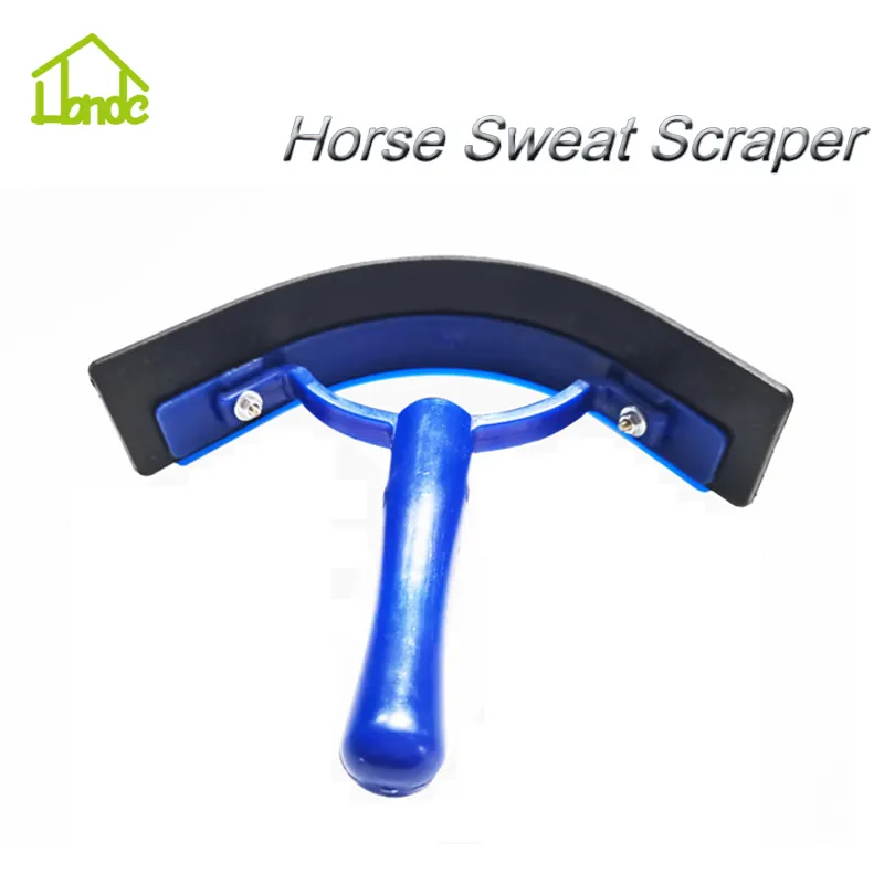 Easy to Carry Multicolour Plastic Horse Sweat Scraper Durable Long-Lasting Daily Horse Care Tool for Sweat Water Scraping