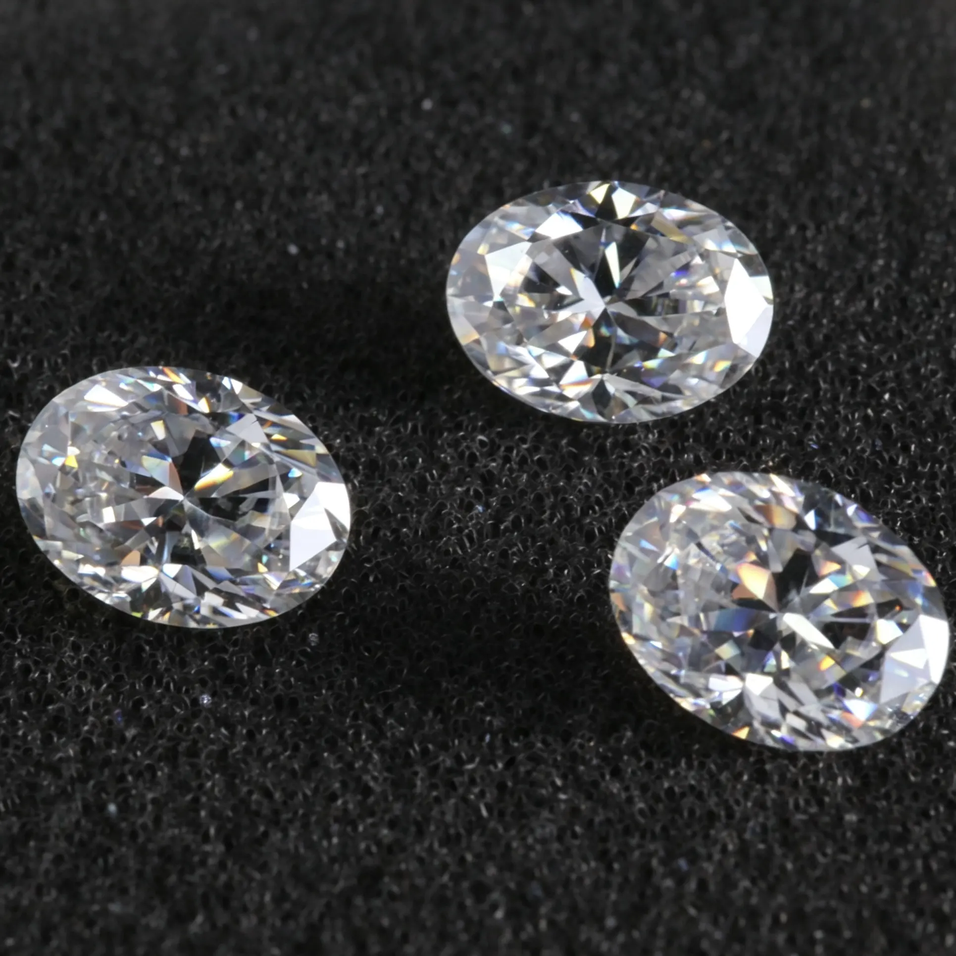 EDF-VVS Moissanite Loose Stones 0.2-10ct White Diamond Fancy Oval Cut Wholesale for Jewlery Making High Quality Factory DirectPKR 6,298 off shippingDelivery by 16 Dec