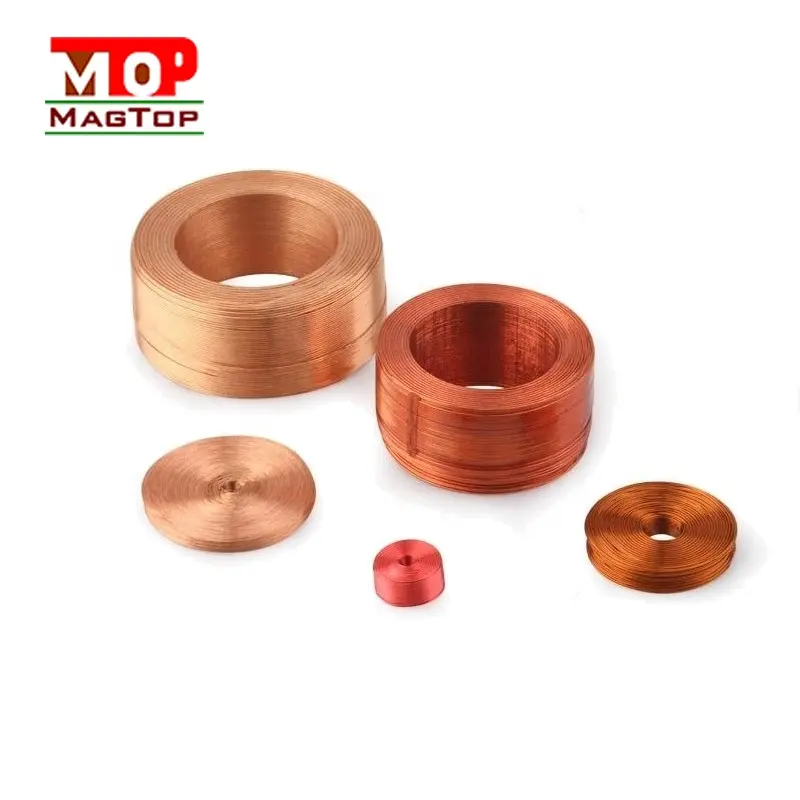 Factory Custom Winding Copper air Core Coil Voice Coil for Speaker Wireless Charging Coil 20maReorder rate 50%