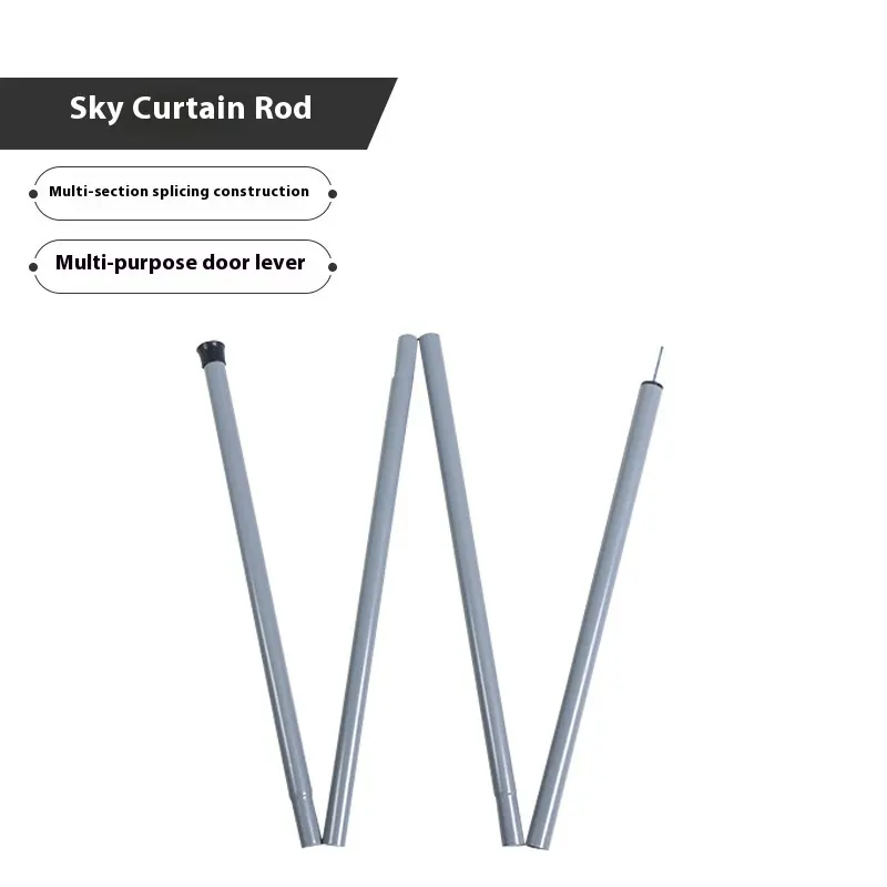Factory Direct Outdoor Camping Canopy Tent Poles 13-25mm Diameter Aluminum Iron Camping Style Accessories