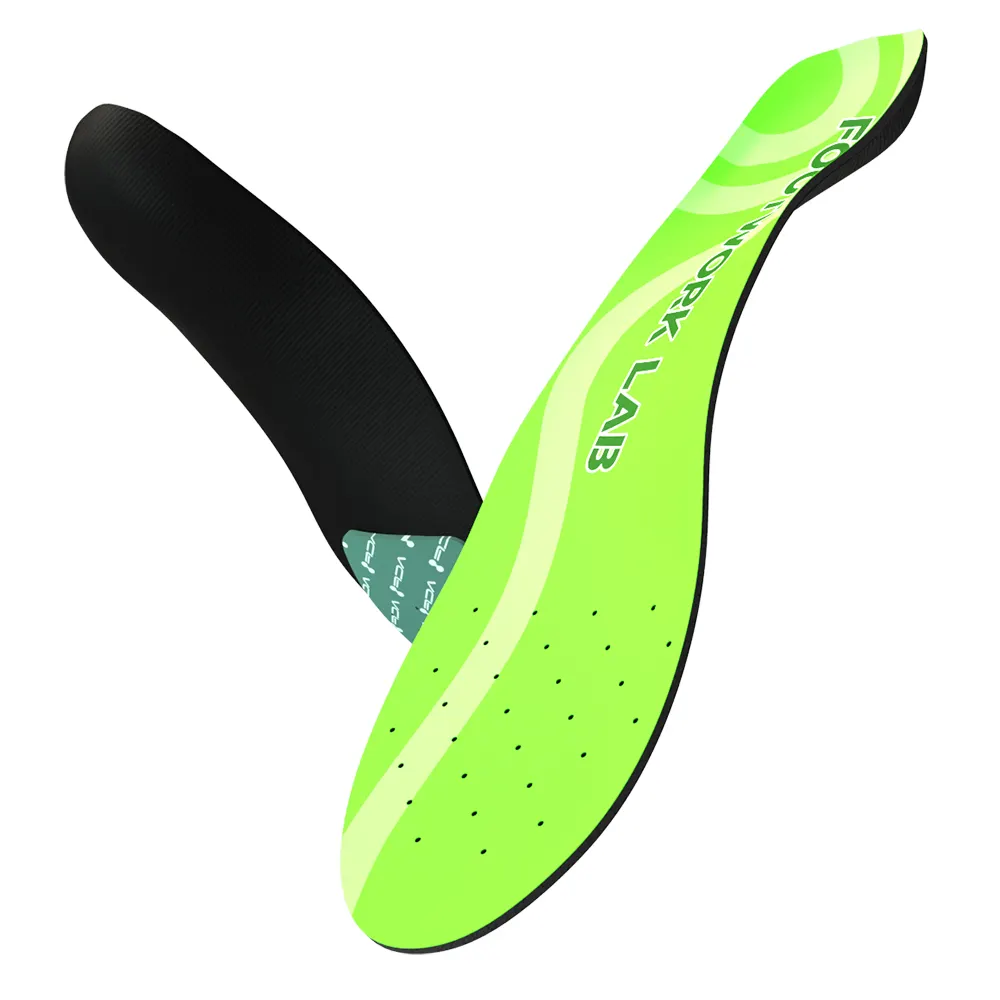 Factory Price Marathon Orthotic Sports Insoles-Customizable Arch Support CE Certified EVA/PET/Polyester Material OEM/ODM Service