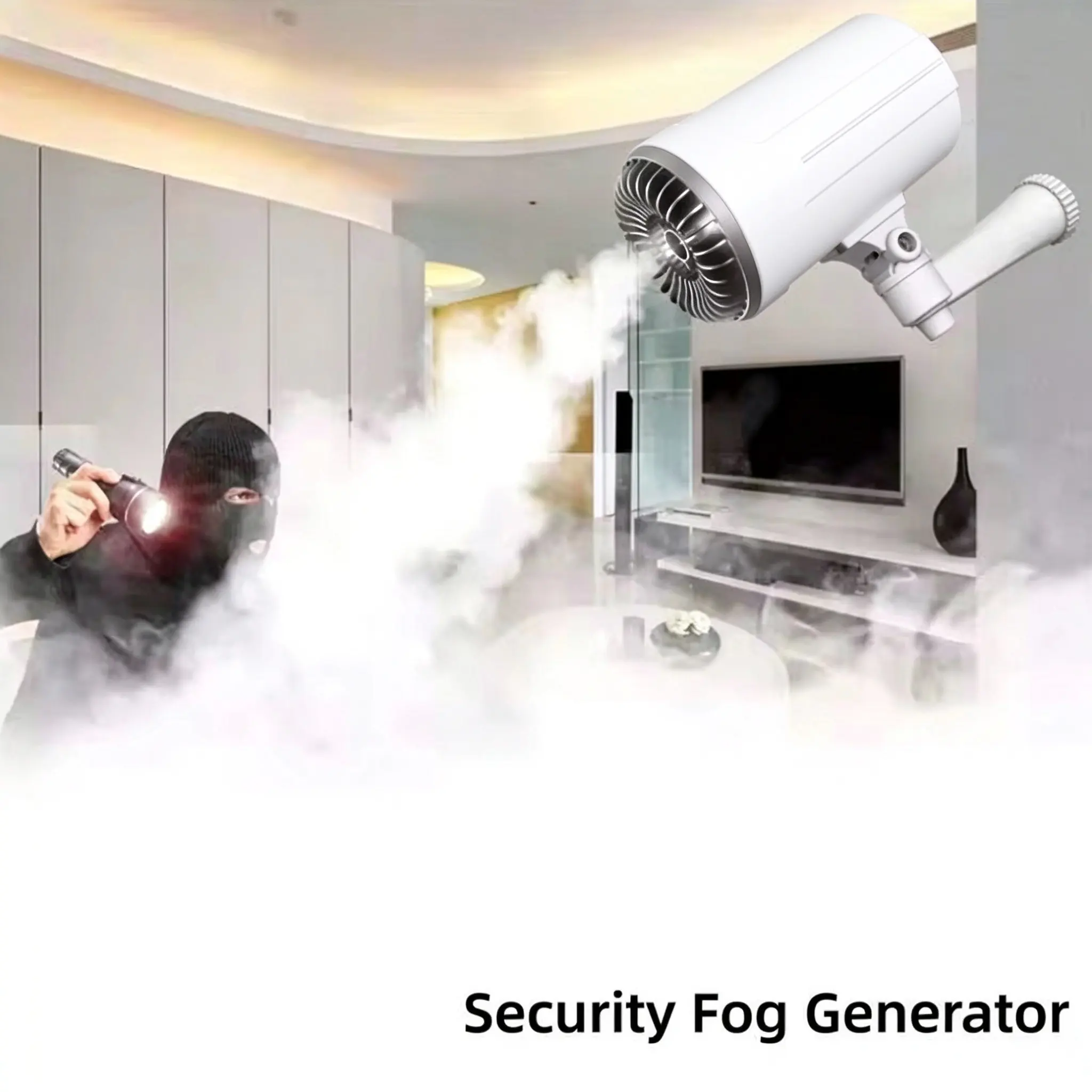 Foreign Trade Anti-Theft Smoke Generator Tuya Smart App-Controlled Remote-Activated Intrusion-Prevention Smoke Device for HomeReorder rate 22%