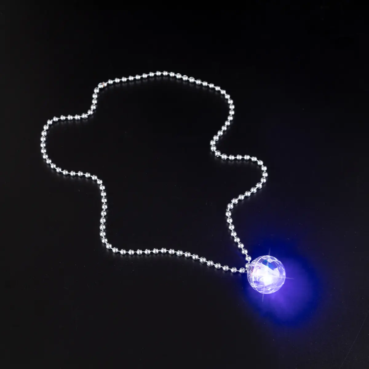 Glow Ball Necklace With Bracelet Connectors LED Flashing Beaded Chain For Halloween Christmas Return Gift Wholesale BulkPKR 6,298 off shippingDelivery by 09 DecReorder rate 18%