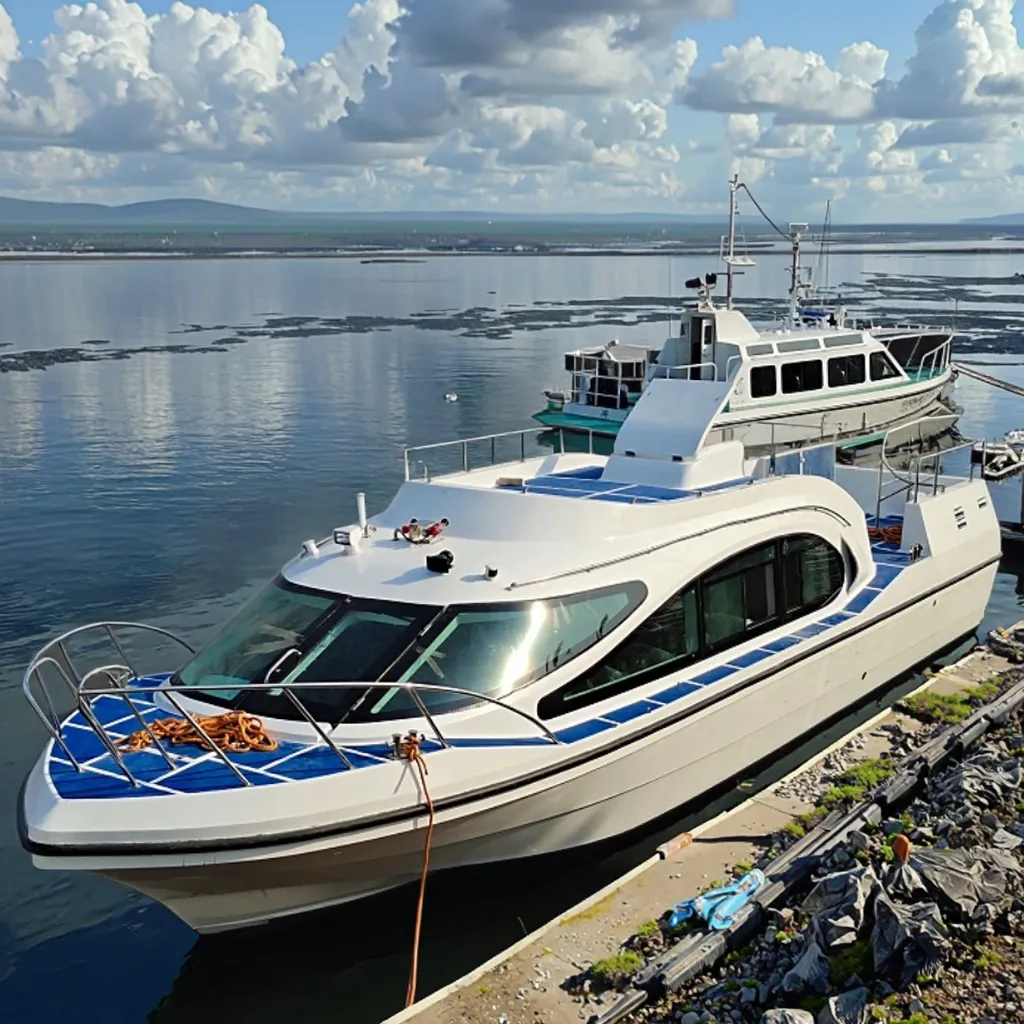 Grandsea New Inboard Engine Coastal Navigation Fiberglass High-Speed Passenger Ferry Boats Ships for TransportationReorder rate 66%