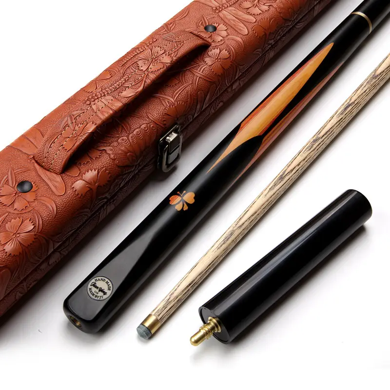 Handmade Billiard Cue Small Head Snooker Pool Black 8 Eight Ball 9 Ball Small Tulip Second Generation 10.3mm