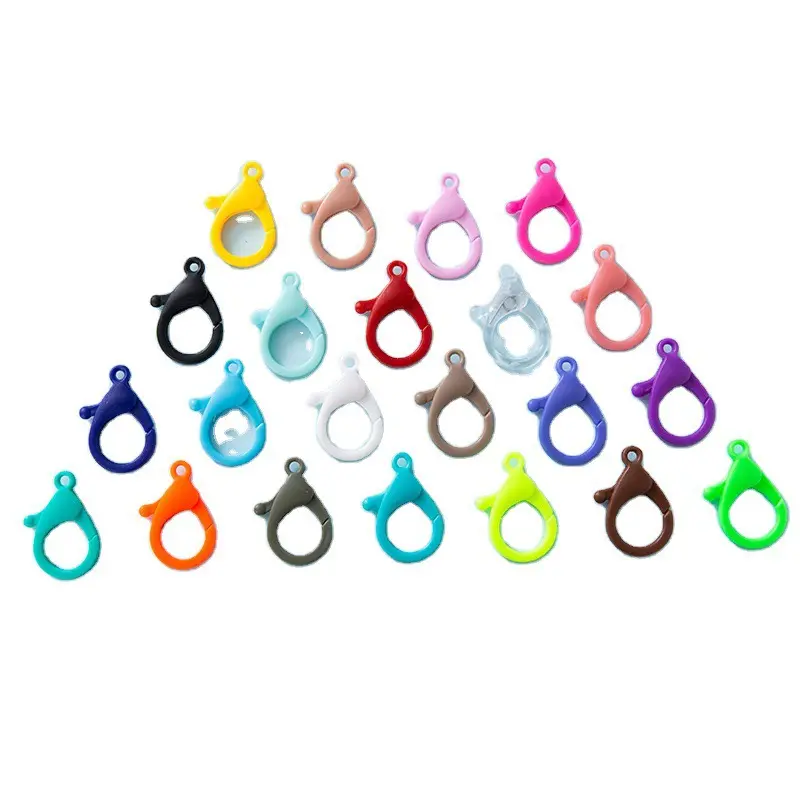 Handmade DIY Jewelry Keychain Accessories Plastic Colorful Lobster Clasp Assembly Korean Candy Color Chain Buckle PendantPKR 6,298 off shipping180-day lowest pricesDelivery by 16 DecReorder rate 26%