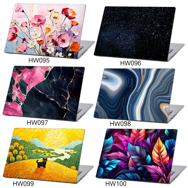 High-quality 14-inch PVC Laptop Back Skin Shell Protective Film Vinyl Waterproof and Scratch-resistant StockReorder rate 30%
