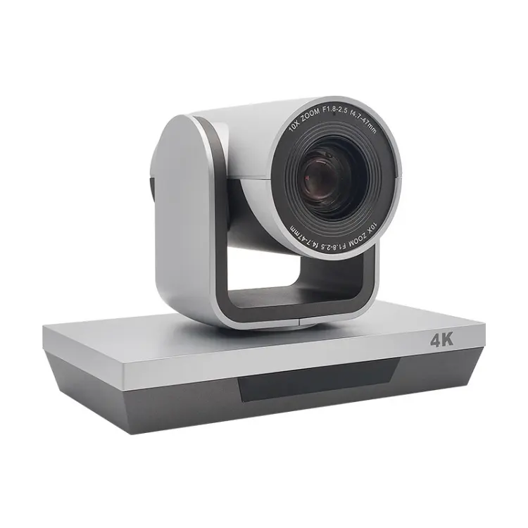 High Quality 4K for Conference Camera with 12x Optical Zoom and USB3.0 Interface Voting Function for Live Remote Meetings