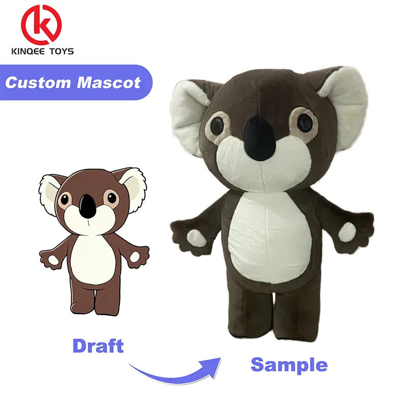 High Quality Cartoon Character Costume Active Advertising Festival Gift Inflation Bear Cosplay Mascot Costume SuitReorder rate 33%