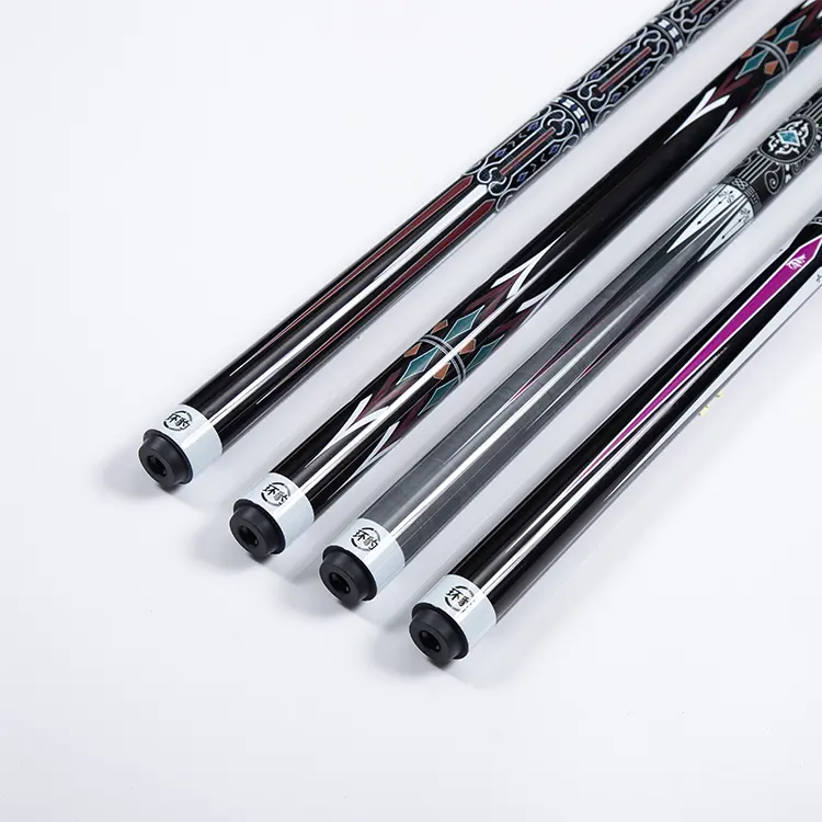 High Quality Professional Snooker & Billiard Cue Stick Hot Sale Carbon Fiber Pool Cue Not Prone to Deformation Made Maple Wood