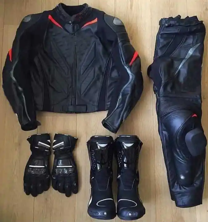 High Quality Racing Leather Two Piece Motorbike Suit Best Protective Professional Customized Design Hot Selling Custom Suit