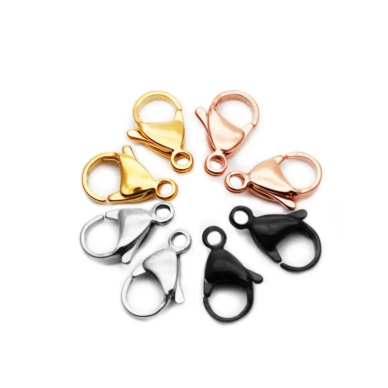 High Quality Stainless Steel Lobster Claw Clasps for DIY Accessory Bracelet Necklace Jewelry Making FindingsPKR 6,298 off shippingDelivery by 18 Dec