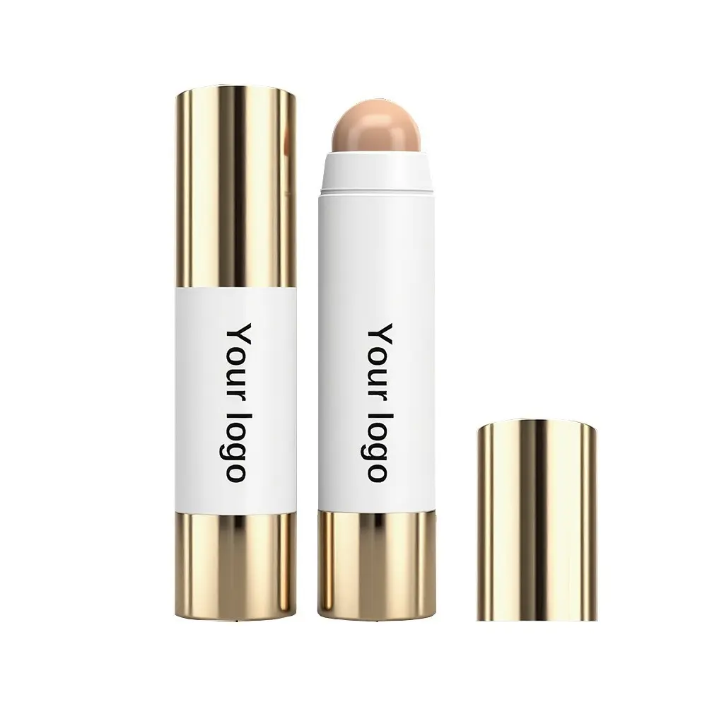 Highlighter Contour Stick Makeup with Waterproof Blendable Monochrome Matte Finish Counter Stick for Nasal&cheek Shadow