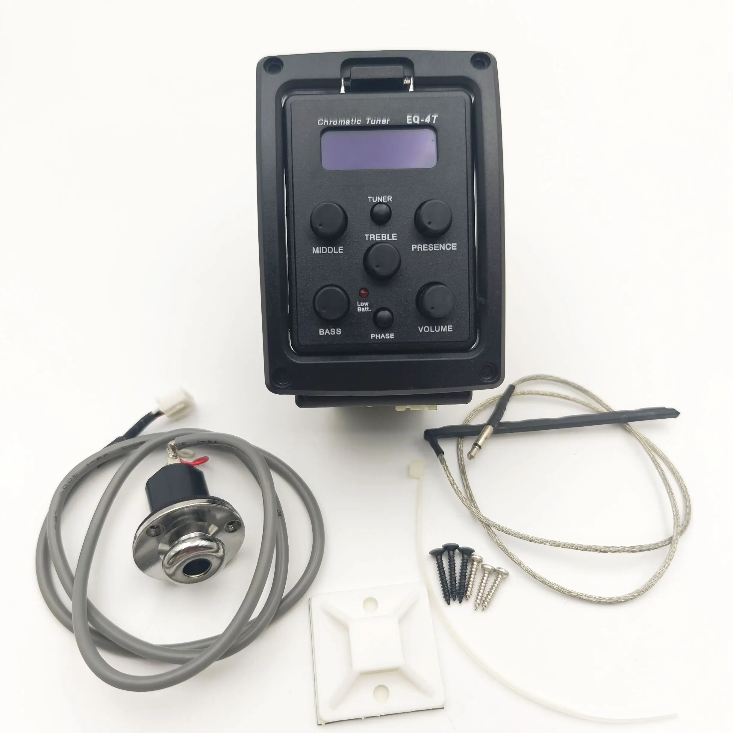 HIVE Guitar Equalizer EQ-4T W End Pin Equalizer 4 Band Preamp Pickup with Tuner for Acoustic Guitar EqualizerPKR 6,298 off shippingDelivery by 16 DecReorder rate 24%