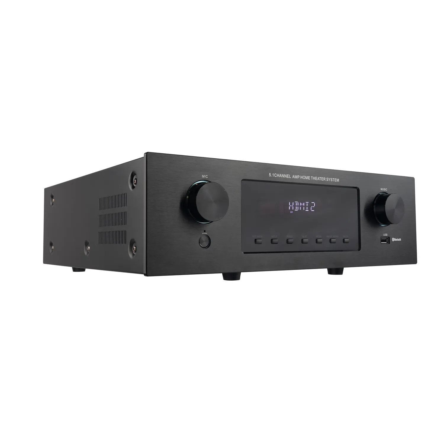 Home Theater Karaoke Amplifier Receiver 5.1 AV Receiver Class D Audio & Video Receiver Factory Customization OEM ODM
