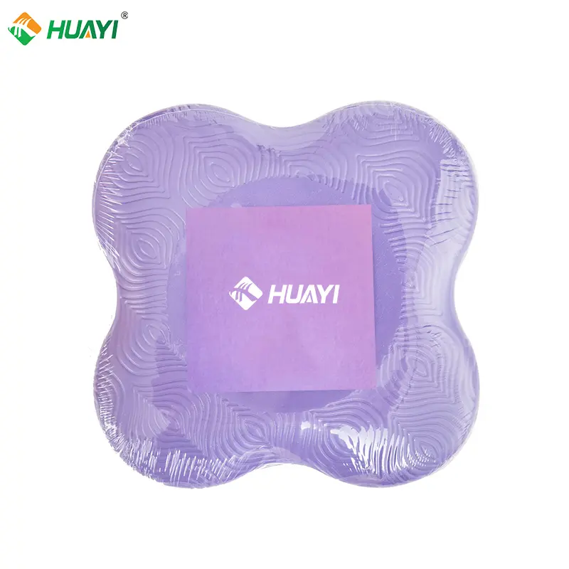 Huayi Portable EVA Non-Slip Pilates Knee Wrist Hand Mat Pad Boost Your Home WorkoutsReorder rate 16%